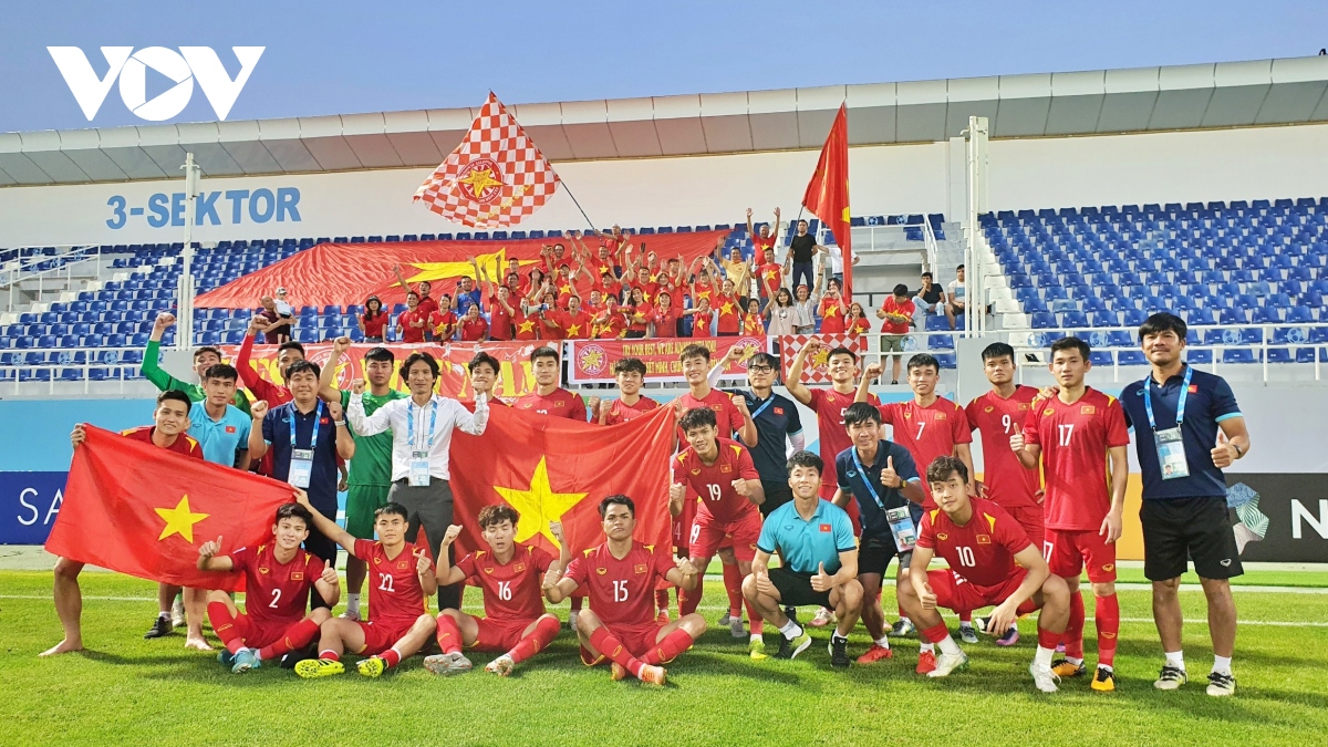 Báo Trung Quốc ấn tượng với thành tích của U23 Việt Nam